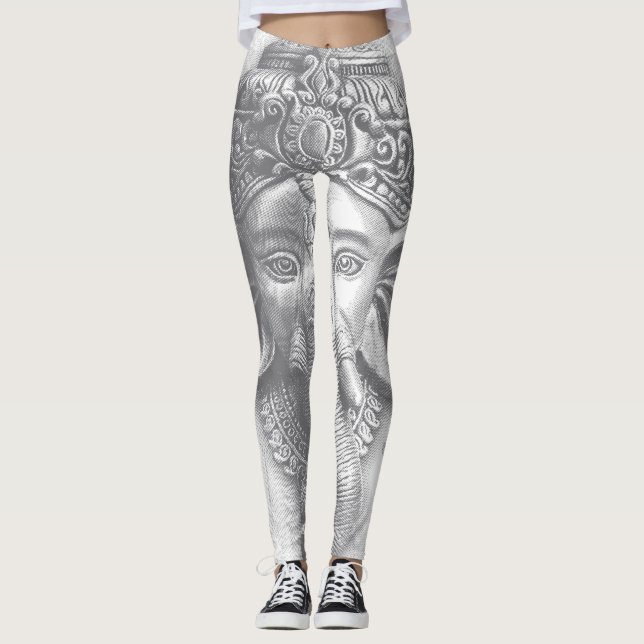 Legging 3d Lord Ganesha - Om (Frente)