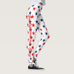 Legging 4 DE JULHO: Estrelas de Corrida