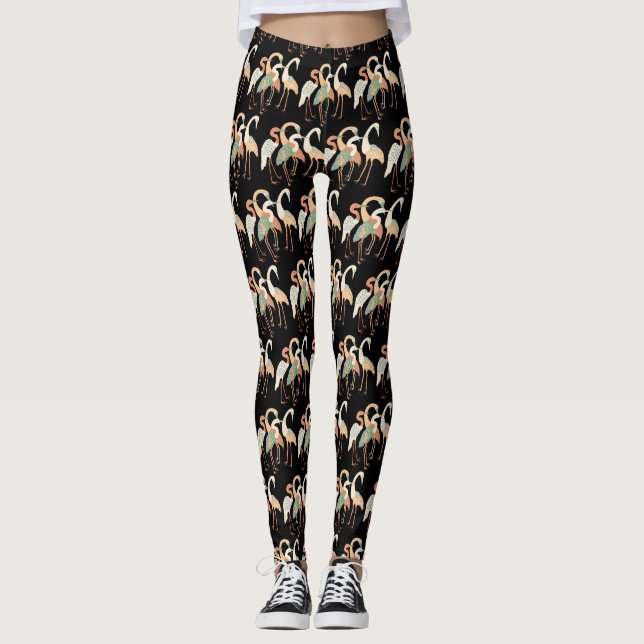 Legging 4 gruas japonesas Thunder_Cove (Frente)