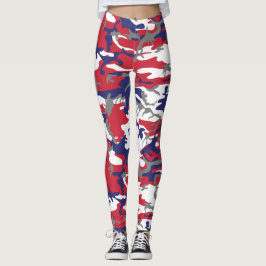 Legging 4th of July, Independence day, Camouflage Gray