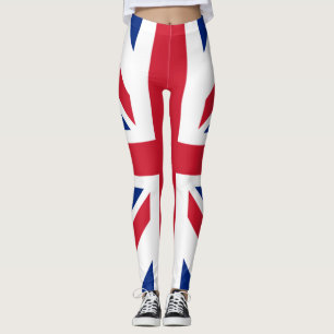 Legging A bandeira britânica ingleses refrigera caneleira
