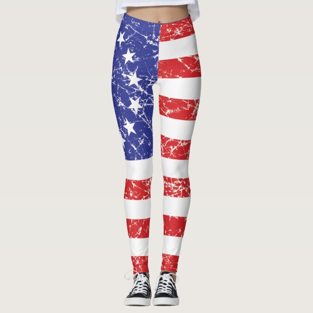 Legging A Bandeira Original Betsy Ross (Frente)
