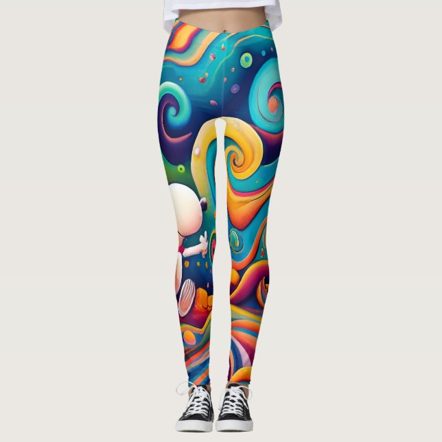 Legging A camisa mais legal da América. Eu adoro. (Frente)