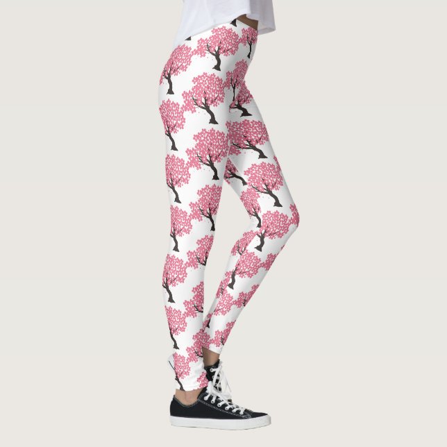 Legging A Cherry-Blossoms Thunder_Cove Japonesa Sakura (Direita)