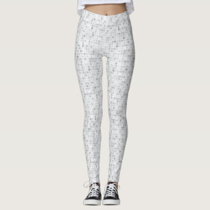 Legging A cinza telha o teste padrão