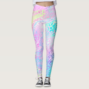 Legging A Design 10 da Série Leopard Iridescente