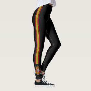Legging A espanha listra a bandeira