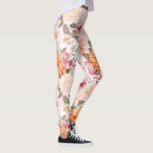 Legging A Fall Floral Series Design 2 (Direita)