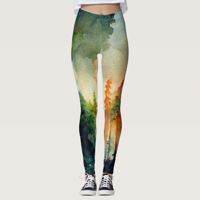 Legging A Floresta (natureza) (Frente)