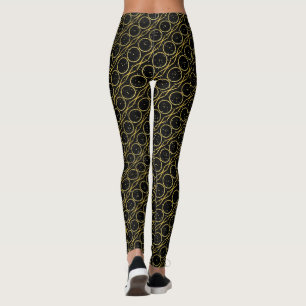 Legging A folha Dourado XO abraça e beijos + Mancha do