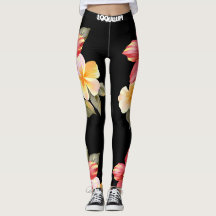 A ioga arfa floral