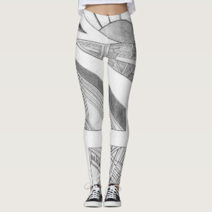 Legging A ioga de Doublehead arfa #2