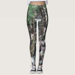Legging A natureza ama tons naturais versáteis em
