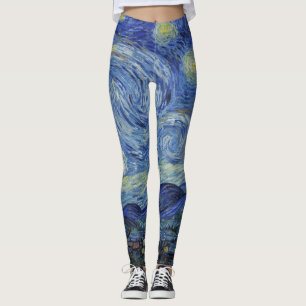 Legging A Noite Estrelada de Van Gogh
