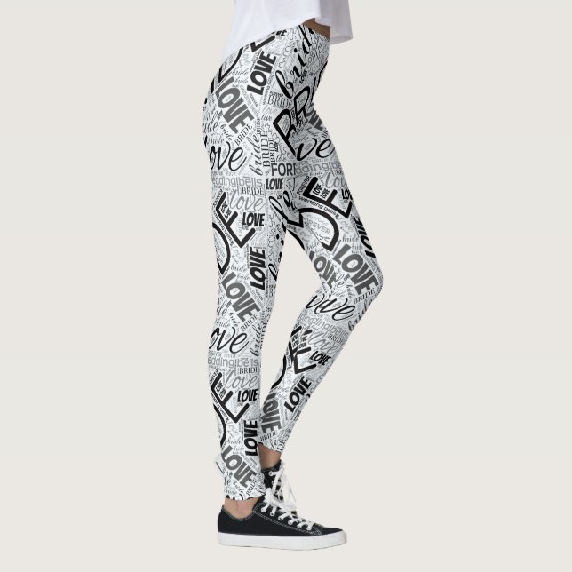 Legging A Noiva Palavra Negra ID253 (Direita)