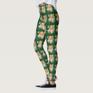 Legging A passar o polvo, sobrecarregada por tarefas.