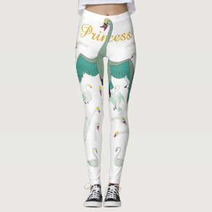 Legging A princesa Caneleiras da cisne