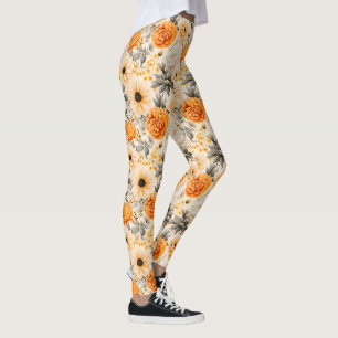 Legging A Queda do Floral Series Design 1