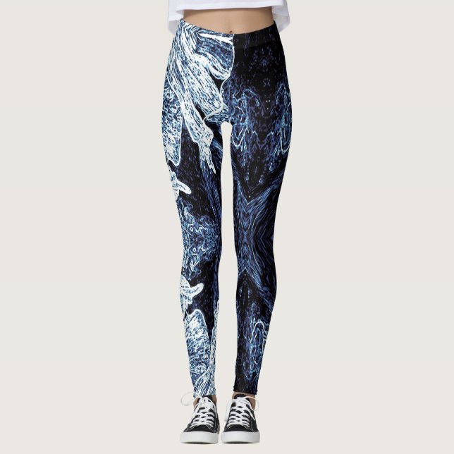 Legging A Splash Of Aqua Blue 2 (Frente)