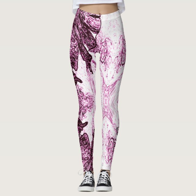 Legging A Splash Of Pink  (Frente)