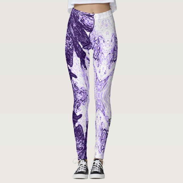 Legging A Splash Of Purple (Frente)