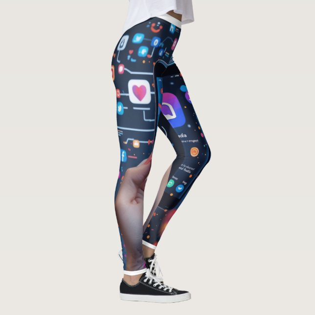 Legging A Web Digital: Uma Representação Visual do Social (Direita)