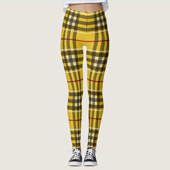 Legging A Xadrez perfeita do Clan MacLeod (Frente)