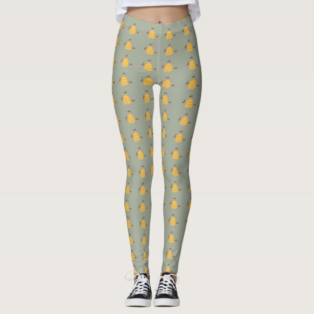 Legging Abehas Caprichosas Fora (Frente)