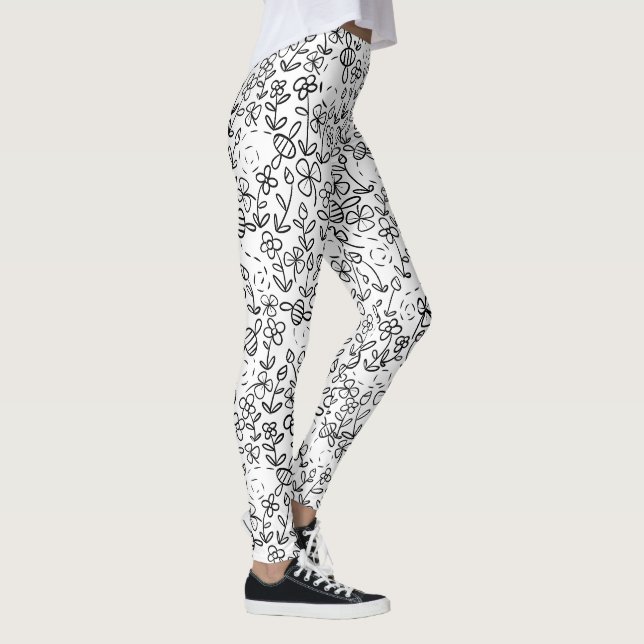 Legging Abejas no jardim (Direita)
