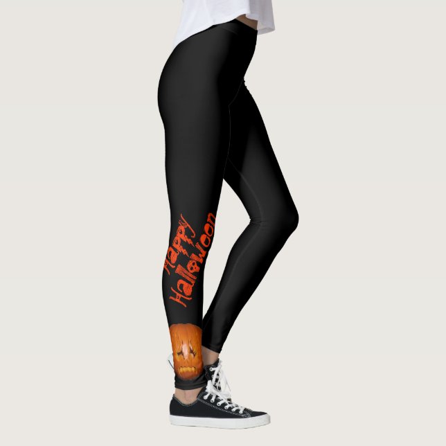 Legging Abóbora, Chamas Tristes (Direita)