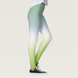 Legging Abóbora-Legal-verde-azul, verde-verde, fresca de V