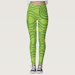Legging Aboriginal Art RainForest