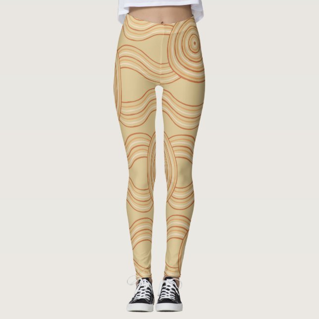Legging Aboriginal Art Sandstone (Frente)