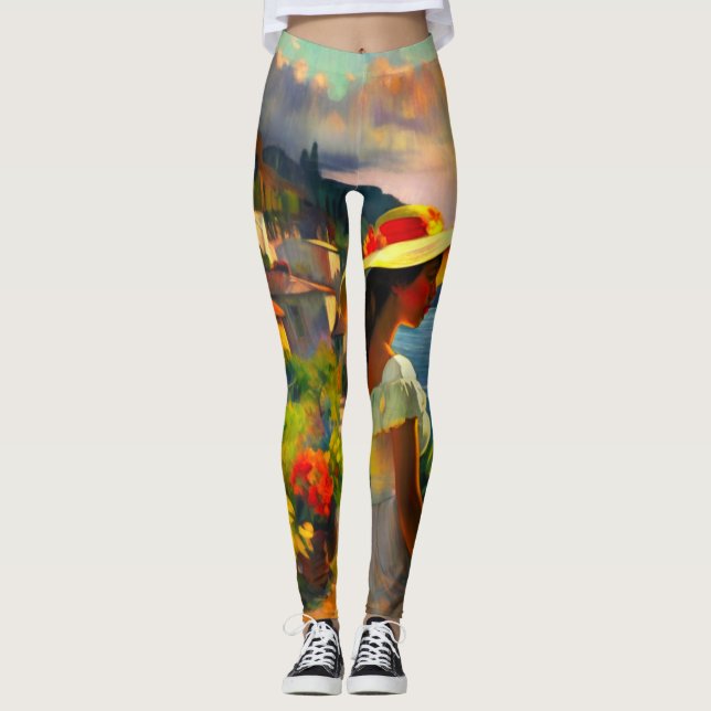 Legging Abrace arte a cada passo (Frente)