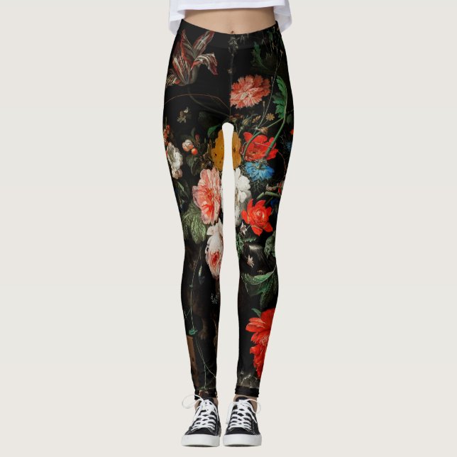 Legging Abraham Mignon O Buquê Invertido. Floral (Frente)
