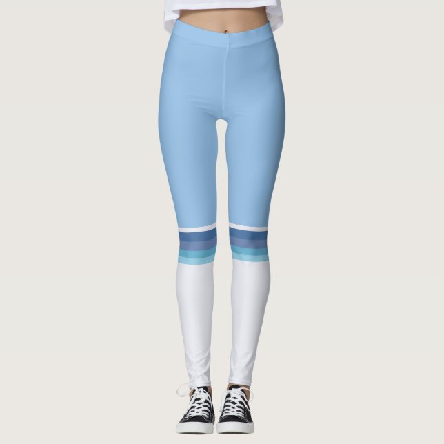 Legging Abstração de padrões folclóricos (Frente)