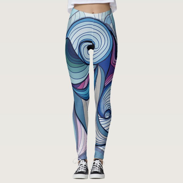 Legging Abstrato (Frente)