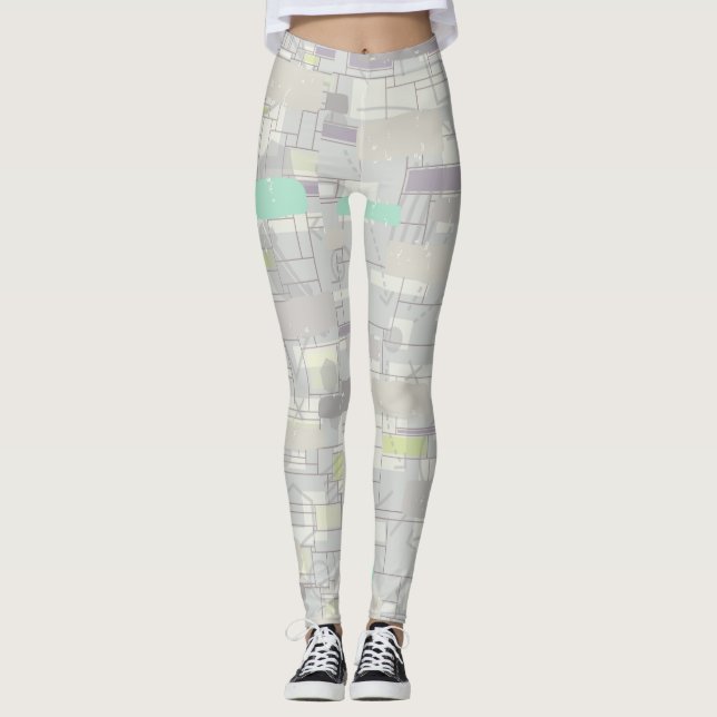 Legging Abstrato (Frente)