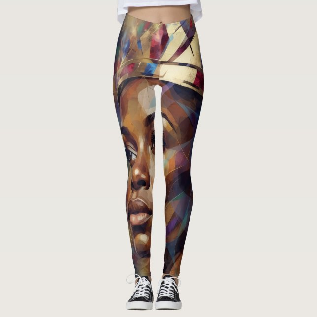 Legging Abstrato (Frente)