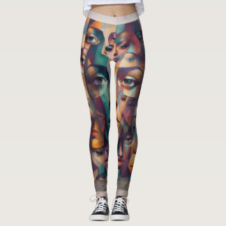 Legging Abstrato