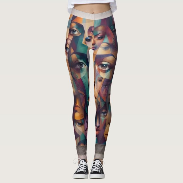 Legging Abstrato (Frente)