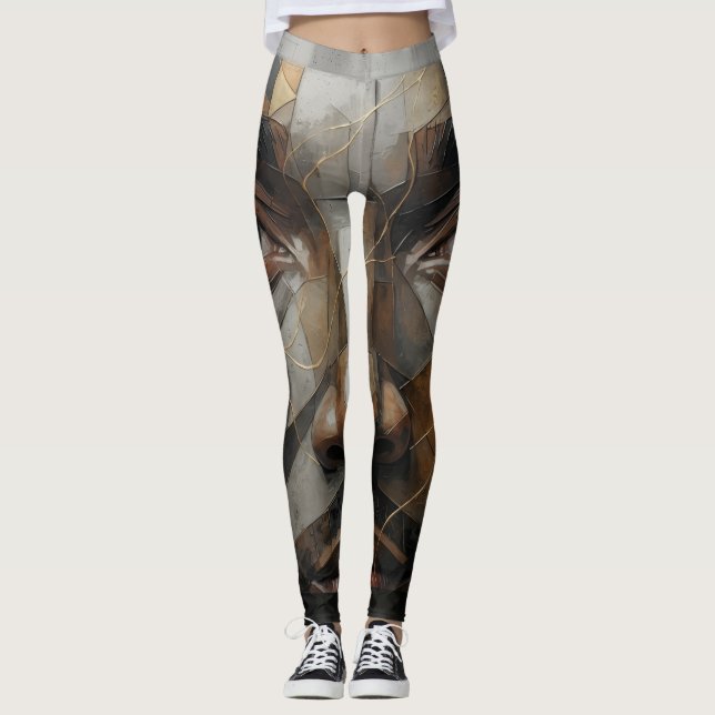 Legging Abstrato (Frente)