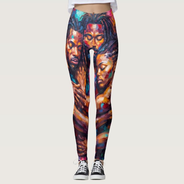 Legging Abstrato (Frente)