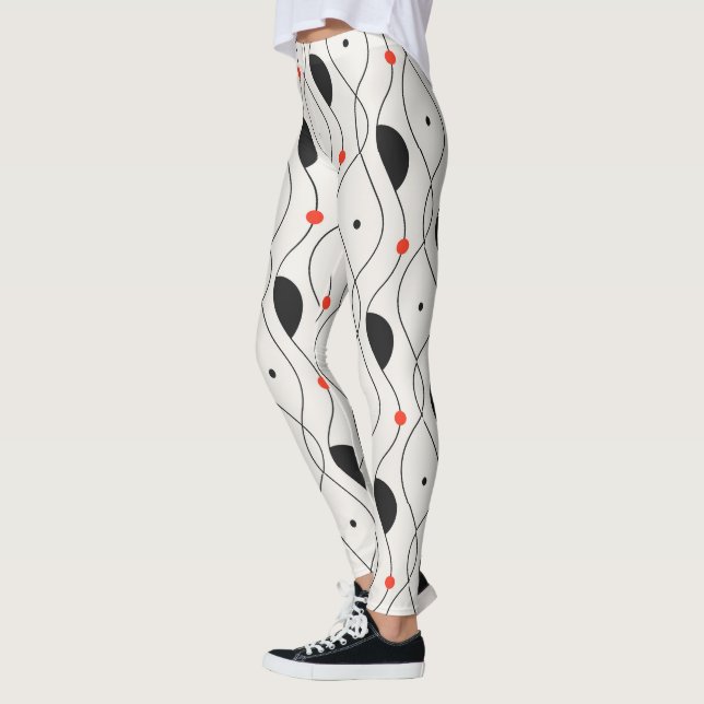 Legging Abstrato (Esquerda)