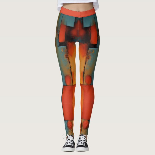 Legging Abstrato (Frente)
