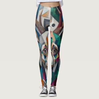 Legging Abstrato