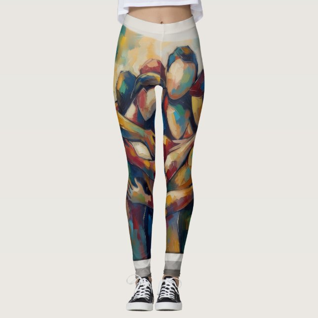 Legging Abstrato (Frente)