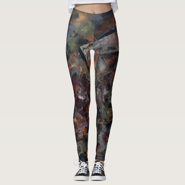 Legging Abstrato (Frente)