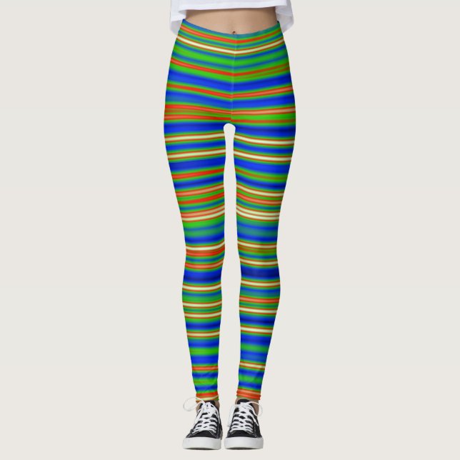 Legging Abstrato 130716(03) - Faixa horizontal (Frente)