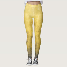 Legging Abstrato Amarelo Simples